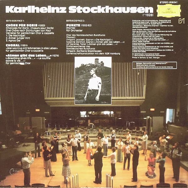 Karlheinz Stockhausen — Chöre Für Doris / Choral / "Atmen Gibt Das Leben..." / Punkte Für Orchester