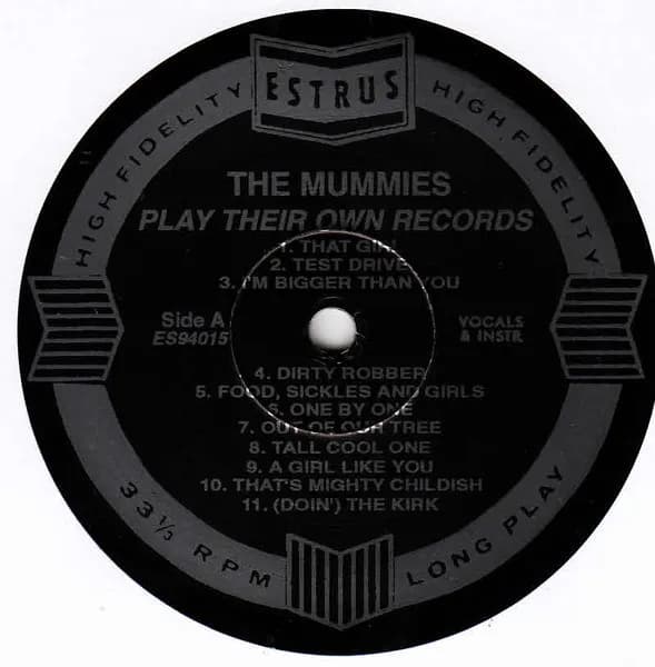 The Mummies — Play Their Own Records!