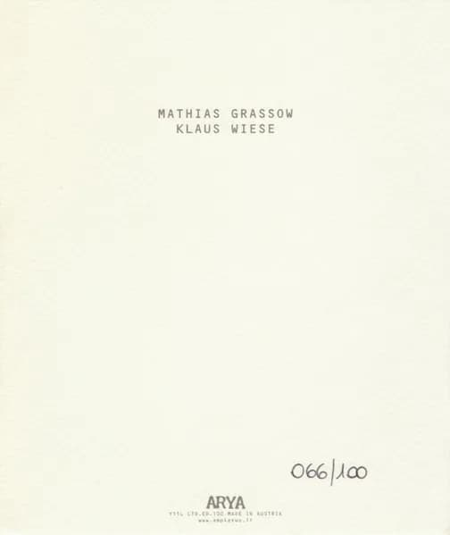 Mathias Grassow - Klaus Wiese — Mercurius