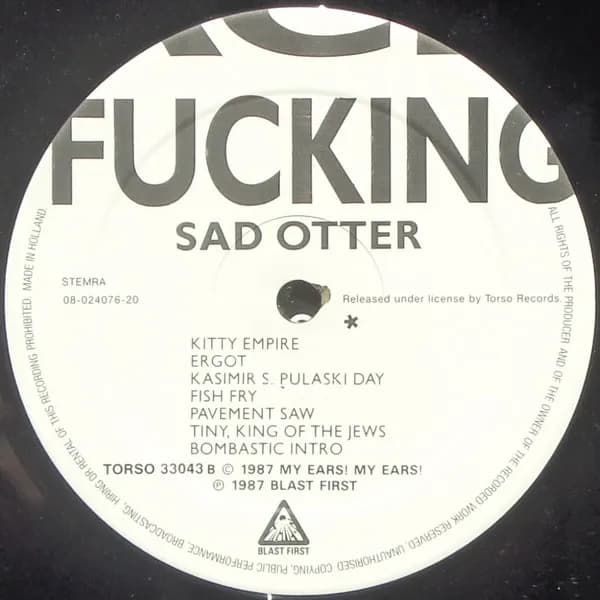 Big Black — Songs About Fucking
