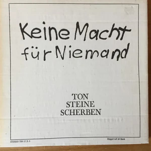 Keine Macht Für Niemand