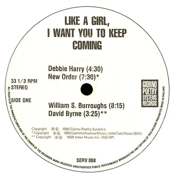 Various — Like A Girl, I Want You To Keep Coming