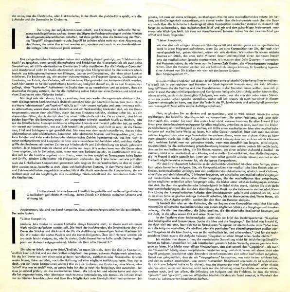 Herbert Brün — Klänge Unterwegs Und Anepigraphe