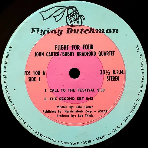 John Carter & Bobby Bradford Quartet — Flight For Four