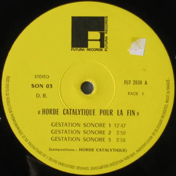 Horde Catalytique Pour La Fin — Horde Catalytique Pour La Fin
