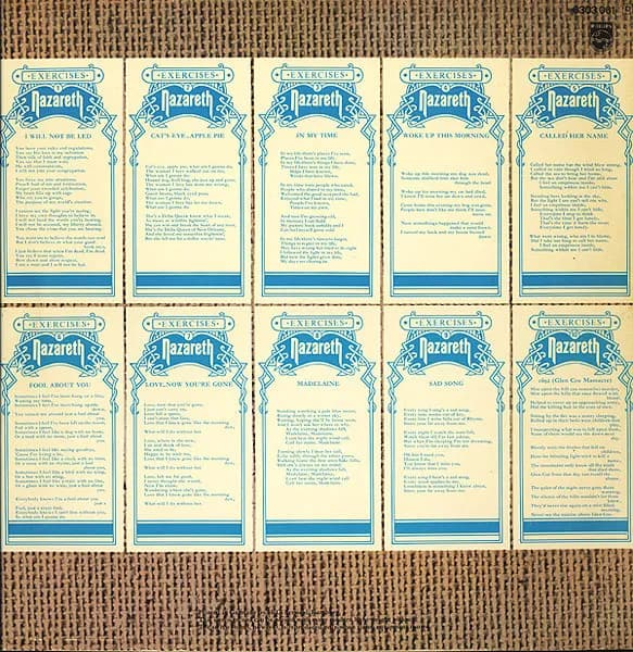 Nazareth (2) — Exercises