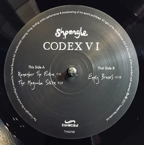 Shpongle — Codex VI