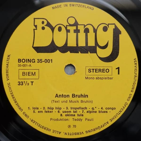 Anton Bruhin — Von Goldabfischer