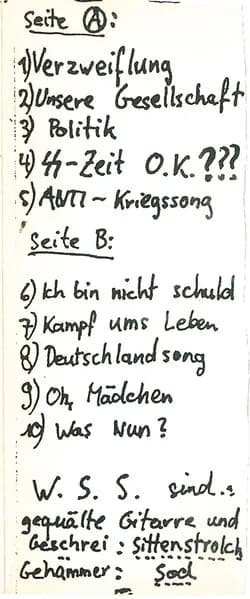 Wohlstandsschaden — Das Zweite (2. Tape)