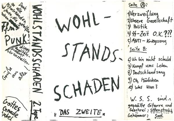 Wohlstandsschaden — Das Zweite (2. Tape)