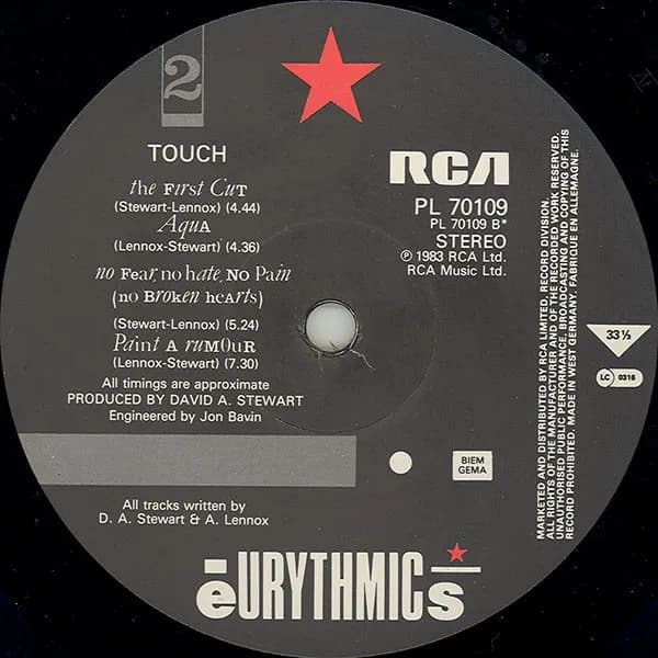 Eurythmics — Touch