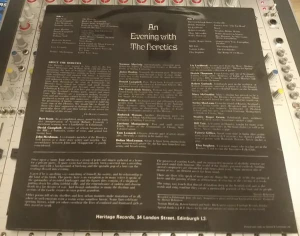 The Heretics (8) — An Evening With The Heretics