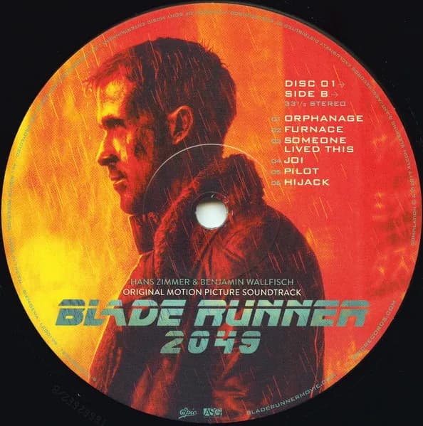 Hans Zimmer & Benjamin Wallfisch — Blade Runner 2049 (Original Motion Picture Soundtrack)