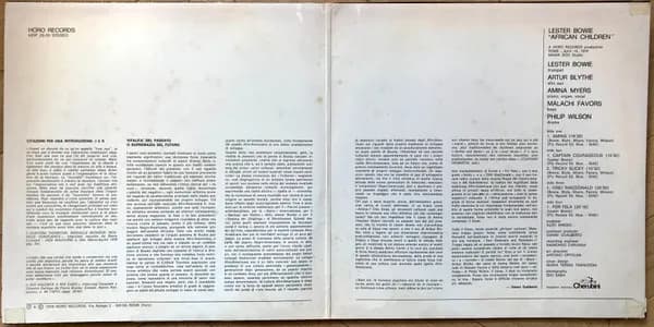 Lester Bowie — African Children