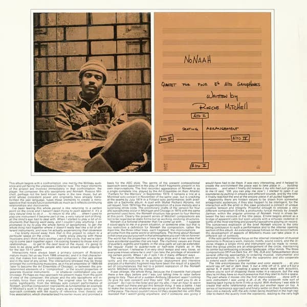 Roscoe Mitchell — Nonaah