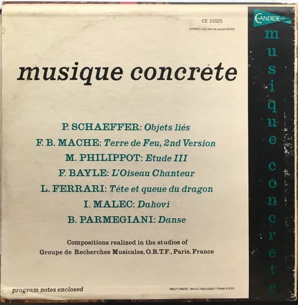 Various — Musique Concrète