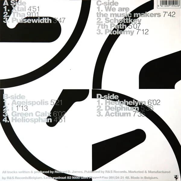 Aphex Twin — Selected Ambient Works 85-92