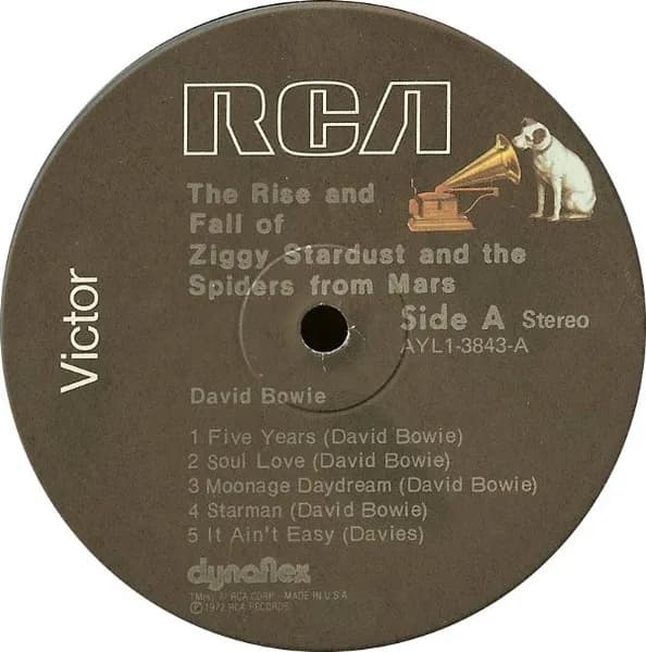 David Bowie — The Rise And Fall Of Ziggy Stardust And The Spiders From Mars