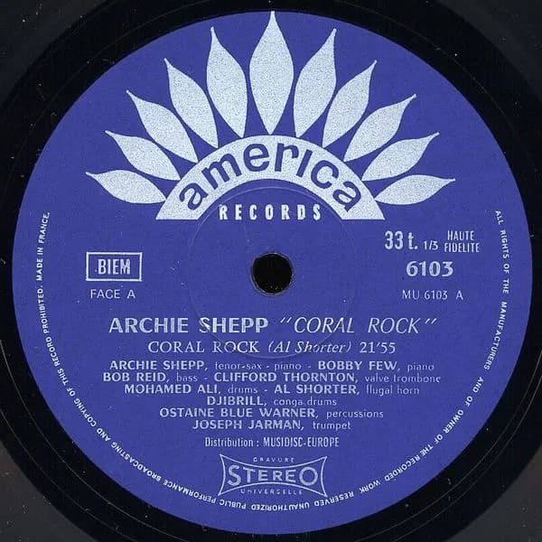 Archie Shepp — Coral Rock