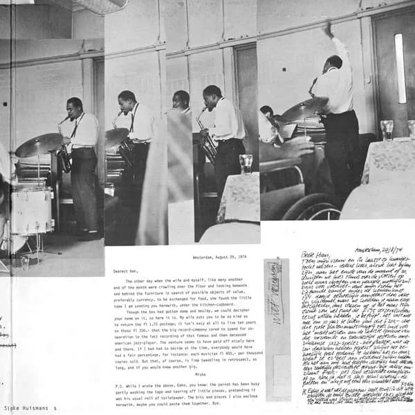 Eric Dolphy / Misha Mengelberg / Jacques Schols / Han Bennink — Playing: Epistrophy, June 1, 1964 In Eindhoven, Holland