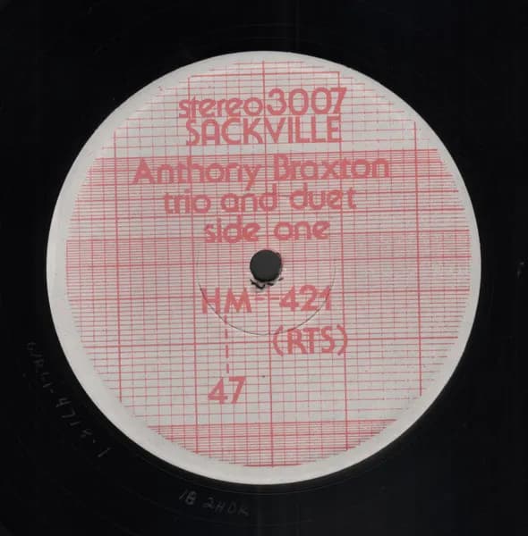 Anthony Braxton — Trio And Duet