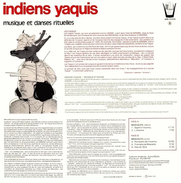 Yaqui — Musique Et Danses Rituelles