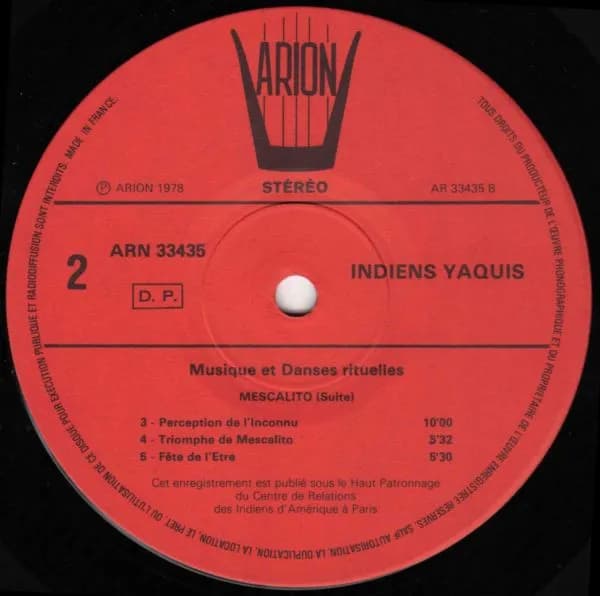 Yaqui — Musique Et Danses Rituelles