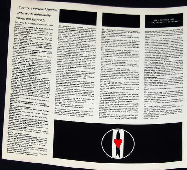Love And Rockets — Sorted Sample