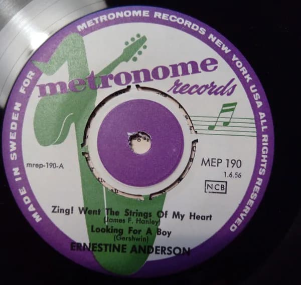 Ernestine Anderson — Zing! Went The Strings Of My Heart