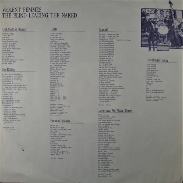 Violent Femmes — The Blind Leading The Naked