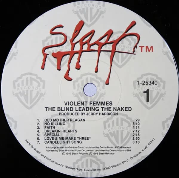 Violent Femmes — The Blind Leading The Naked