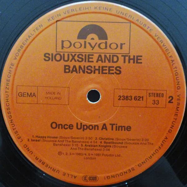 Siouxsie & The Banshees — Once Upon A Time/The Singles