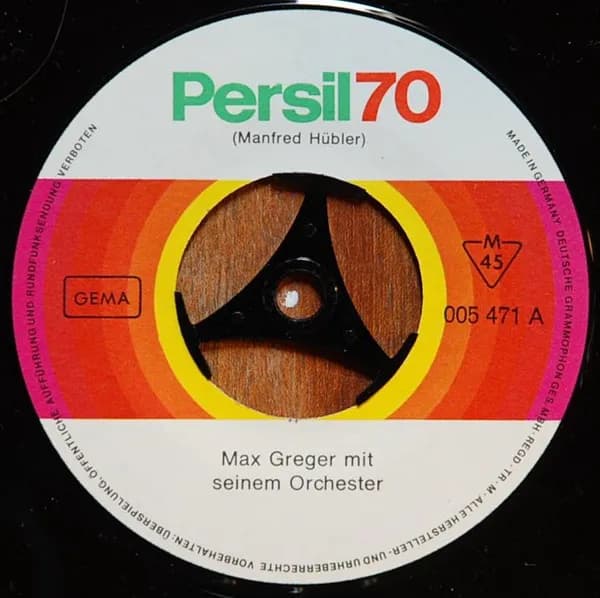Max Greger Und Sein Orchester — Persil70