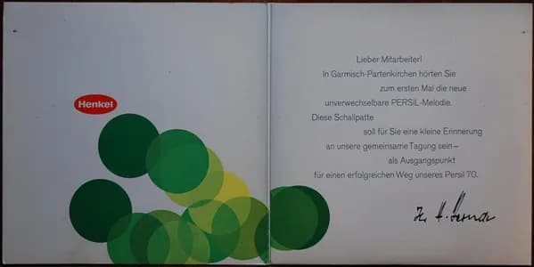 Max Greger Und Sein Orchester — Persil70
