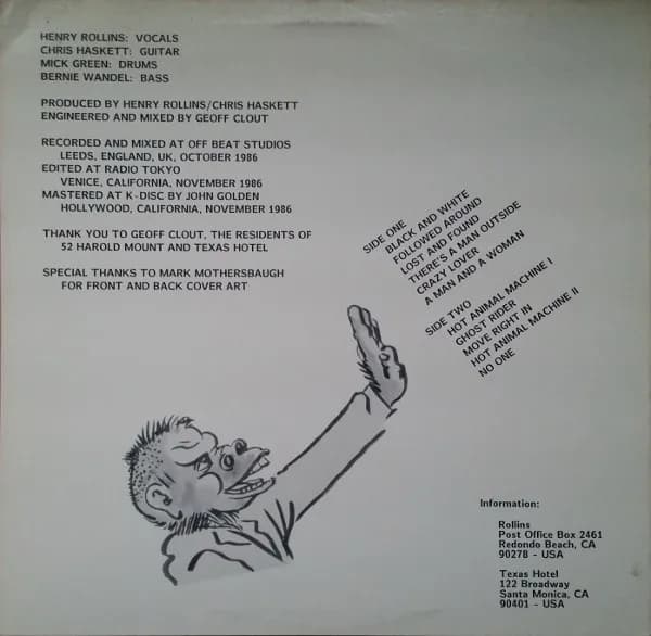 Henry Rollins — Hot Animal Machine