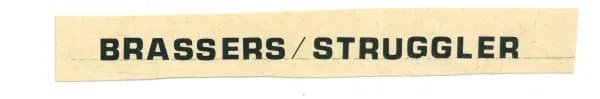De Brassers, Struggler — Vanuit De Sponz