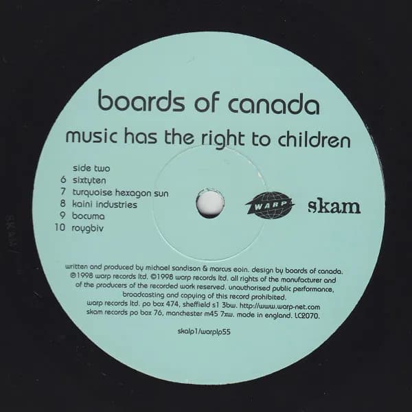Boards Of Canada — Music Has The Right To Children