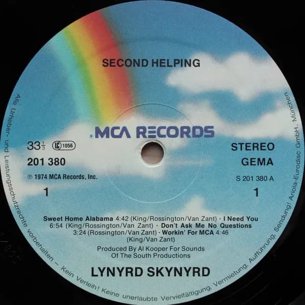 Lynyrd Skynyrd — Second Helping