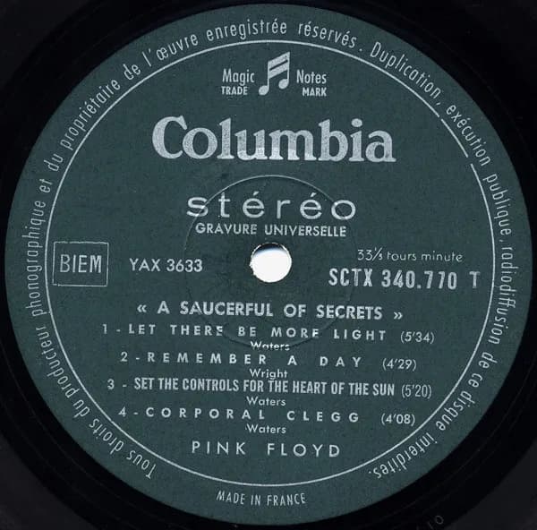 Pink Floyd — A Saucerful Of Secrets