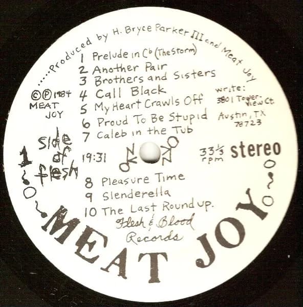 Meat Joy — Meat Joy