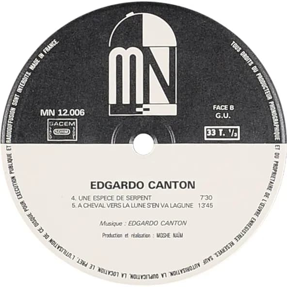 Edgardo Cantón — Musiques Électroacoustiques