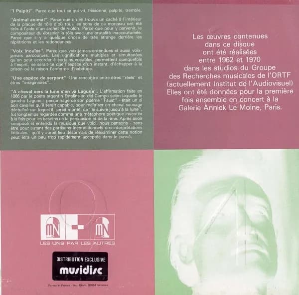 Edgardo Cantón — Musiques Électroacoustiques