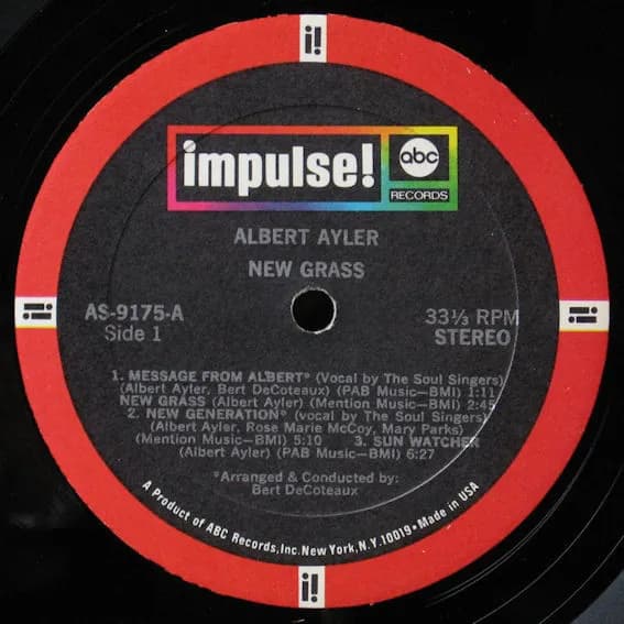 Albert Ayler — New Grass