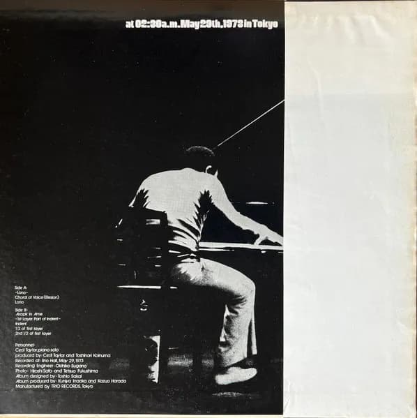 Cecil Taylor — Solo