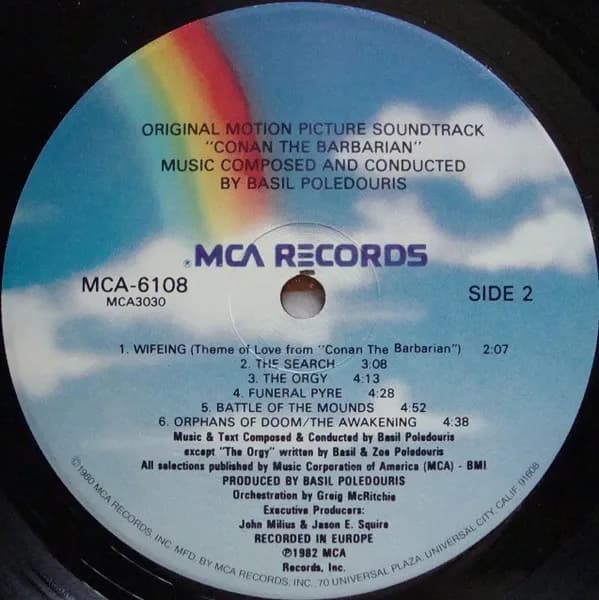 Basil Poledouris — Conan The Barbarian (Original Motion Picture Soundtrack)
