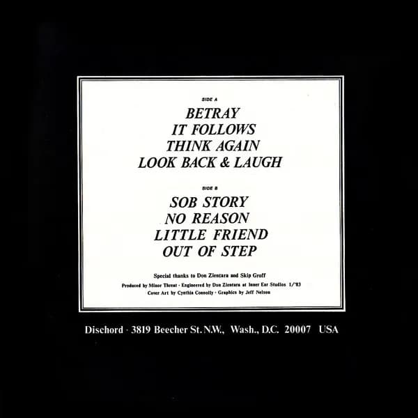 Minor Threat — Out Of Step