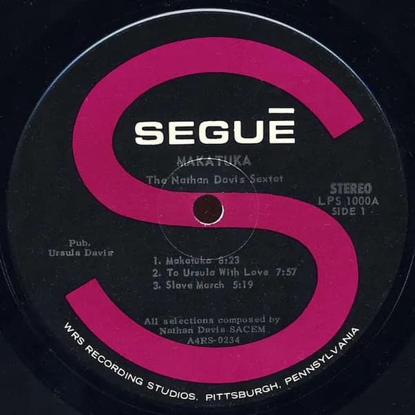The Nathan Davis Sextet — Makatuka