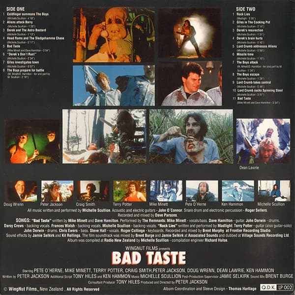 Michelle Scullion — Bad Taste (Original Motion Picture Soundtrack)