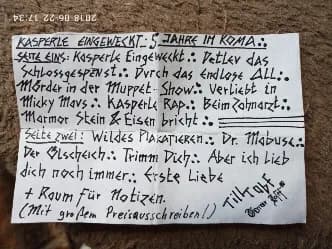 Kasperle Eingeweckt — Fünf Jahre Im Koma