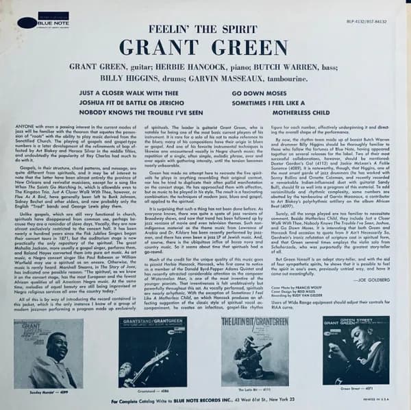 Grant Green — Feelin' The Spirit